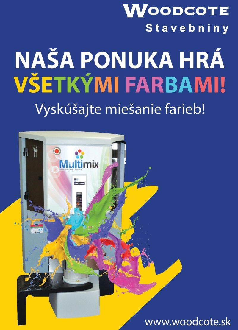 Namiešajte si farbu podľa svojho gusta!