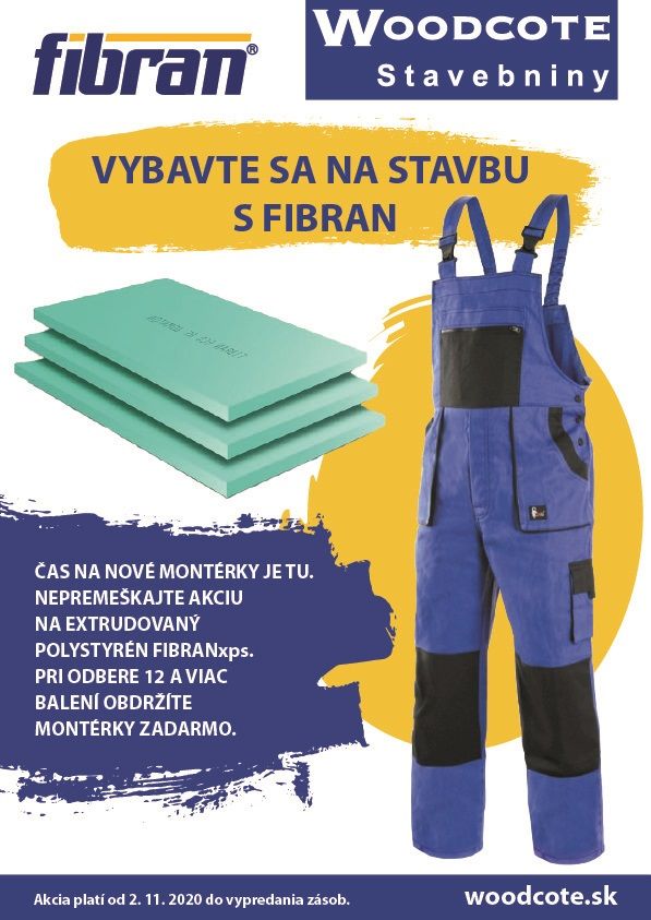 Montérky zadarmo s Fibran