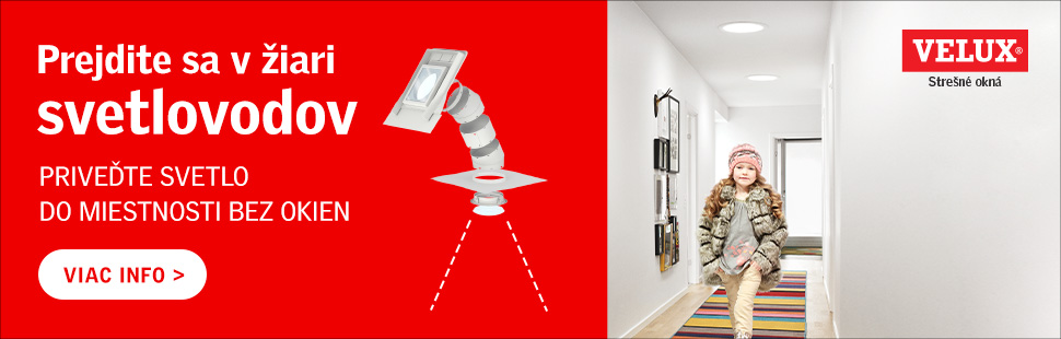 Svetlovody VELUX
