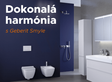 kúpeľňová séria Geberit Smyle