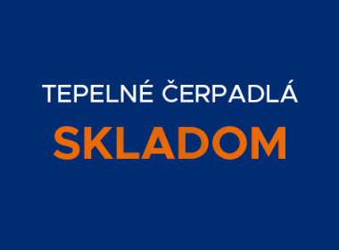 tepelne cerpadla skladom