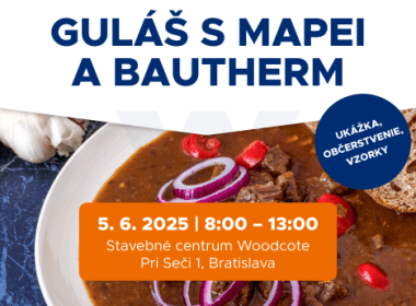 Guláš s Mapei a Bautherm