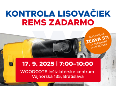 Kontrola lisovačiek REMS