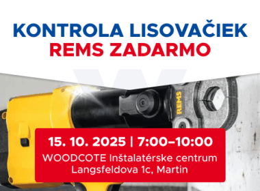 Kontrola lisovačiek REMS