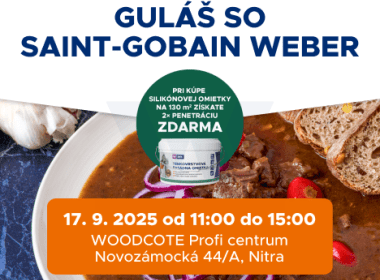 Guláš so Saint-Gobain Weber