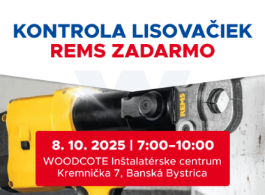 Kontrola lisovačiek REMS