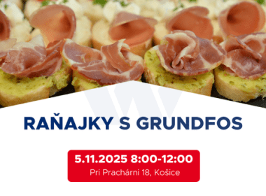 Raňajky s Grundfos