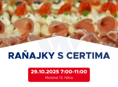 Raňajky s Certima