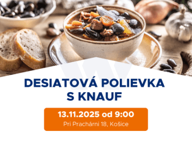 Desiatová polievka s Knauf