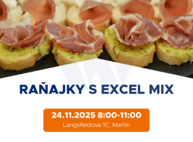Raňajky s EXCEL MIX
