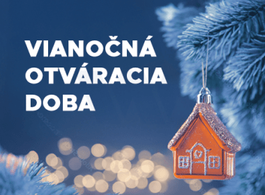 Vianočná otváracia doba 