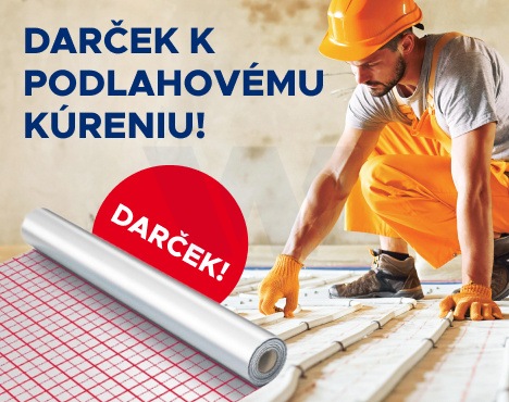 Darček k podlahovému kúreniu