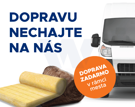 Doprava izolácie zdarma