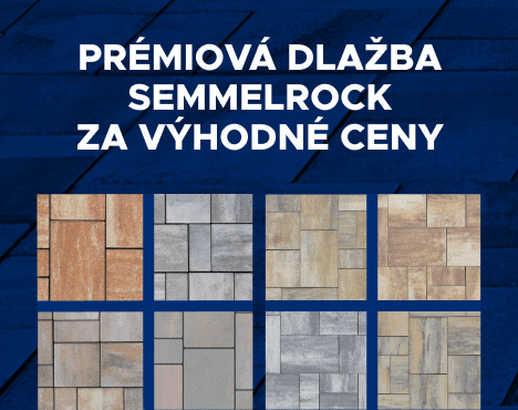 Výhodné ceny na vonkajšie dlažby Semmerlock