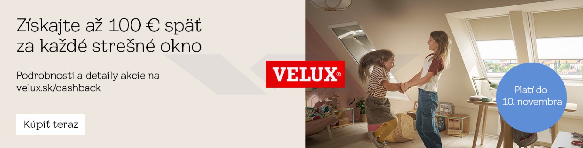  VELUX cashback