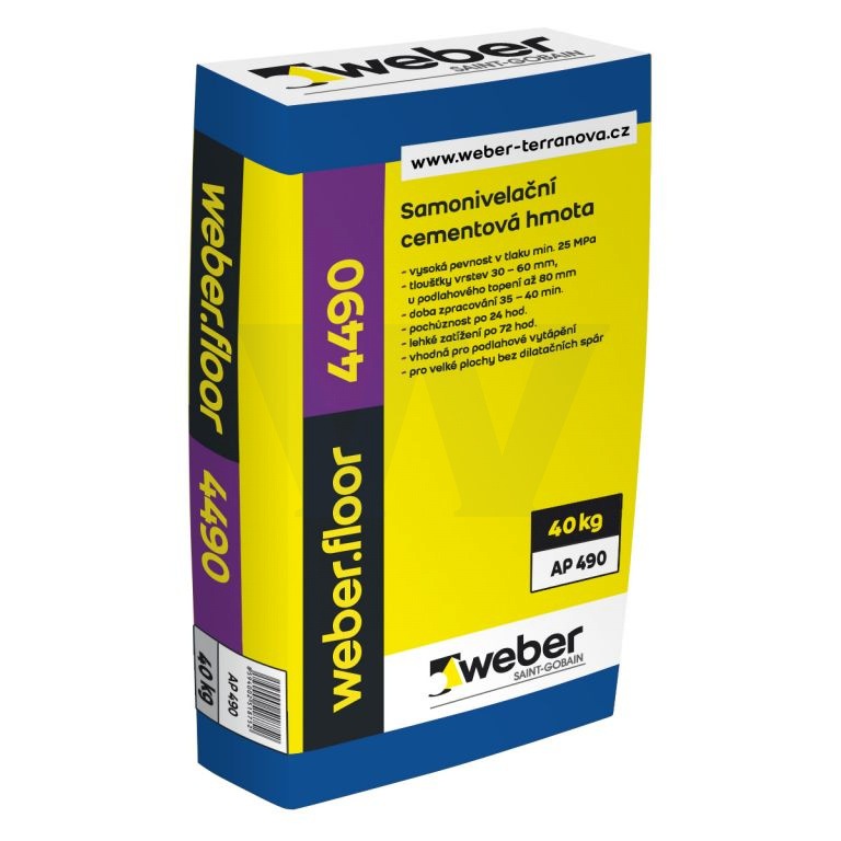Samonivelační potěr WEBER Samonivelační potěr WEBER || WOODCOTE