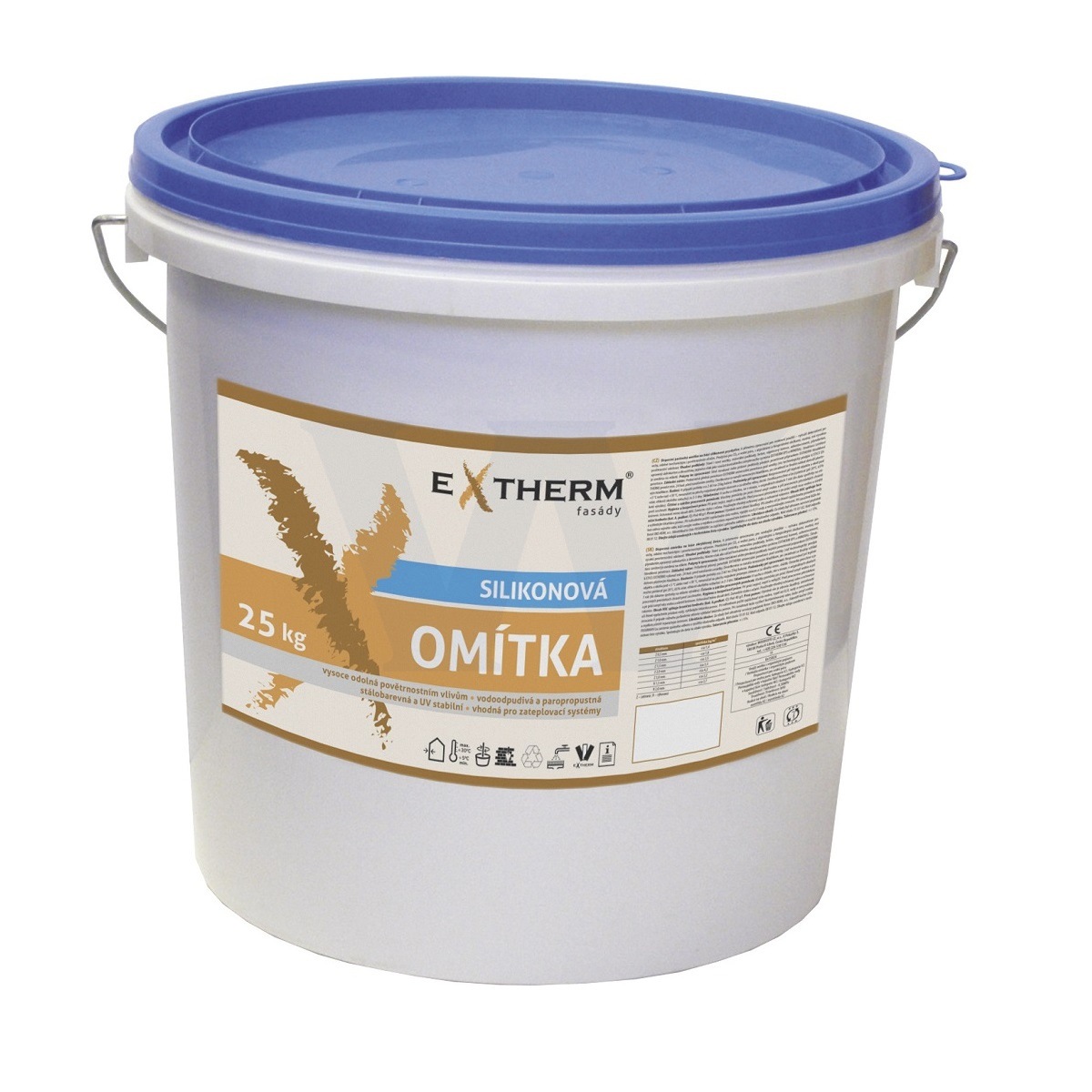 Silikonová omítka EXTHERM