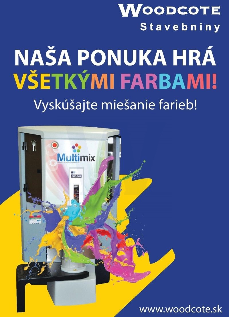 Namiešajte si farbu podľa svojho gusta!