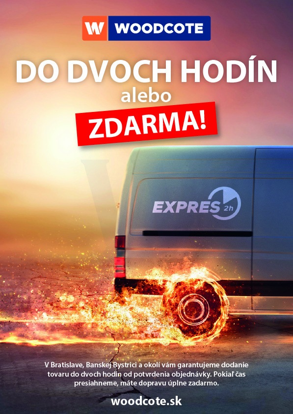 Expres do dvoch hodín alebo ZADARMO!
