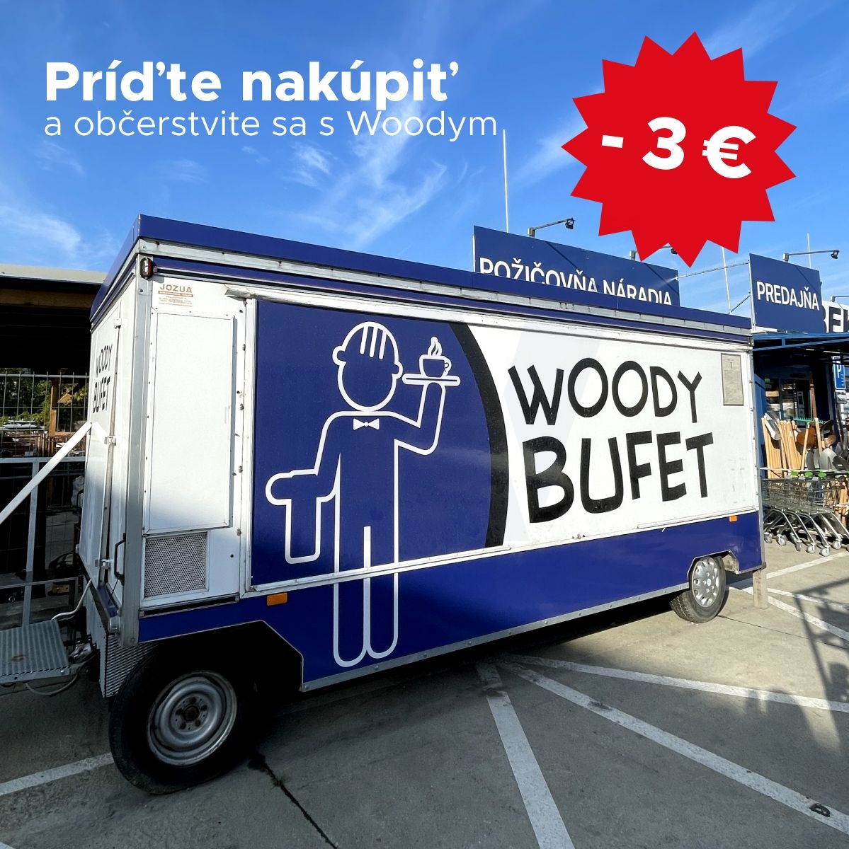 Príďte sa k nám aj občerstviť woody bufet woodcote