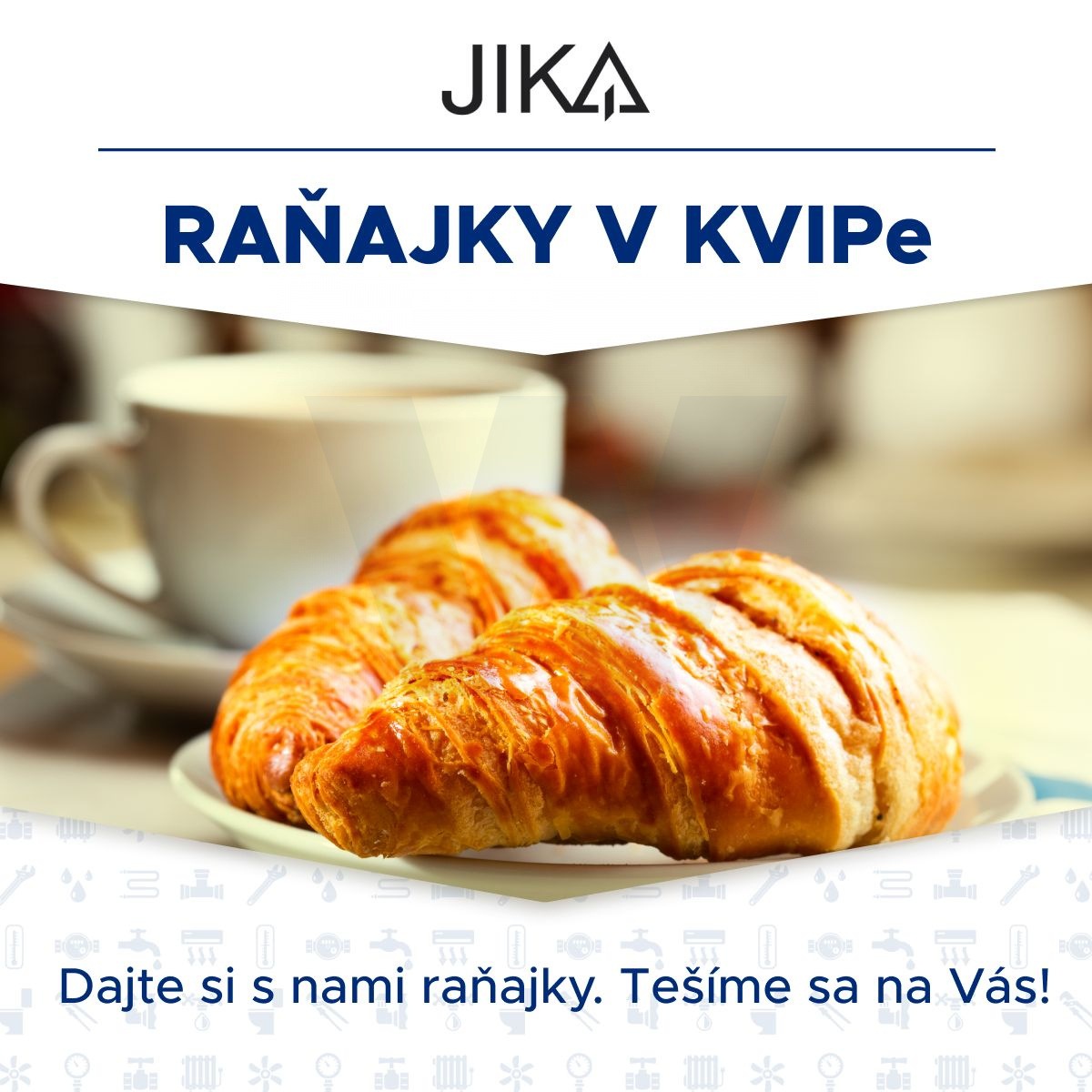 Raňajky na pobočkách KVIP