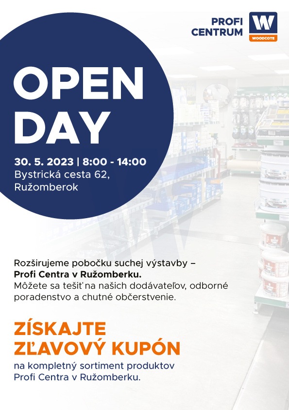 otvorenie pobočky suchej výstavby ružomberok