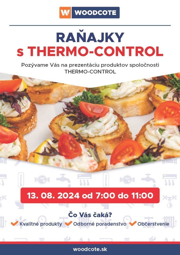 raňajky s Thermo-control v Martine