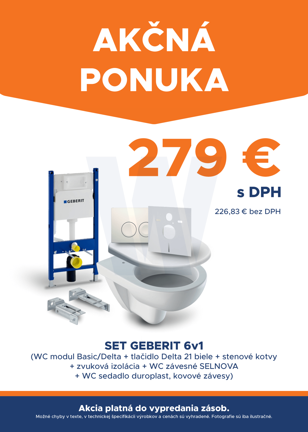 Geberit set 6v1