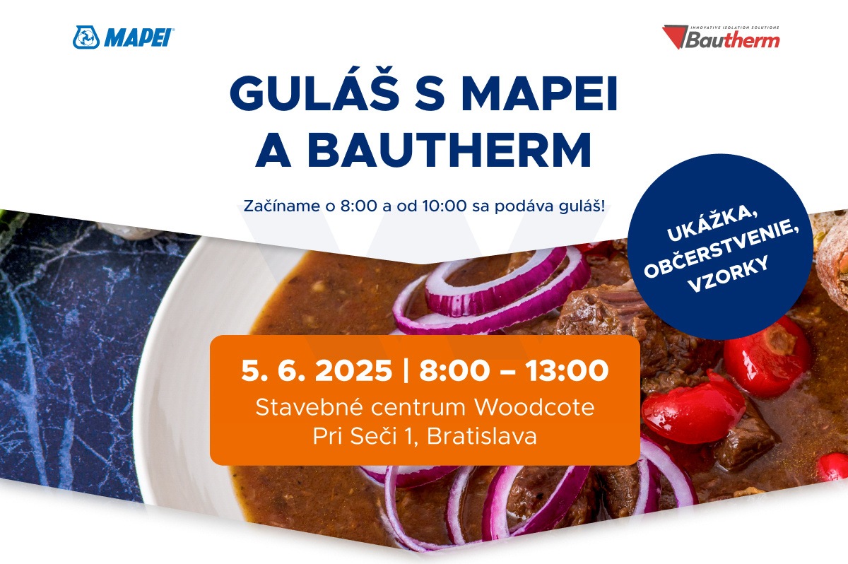 Guláš s Mapei a Bautherm