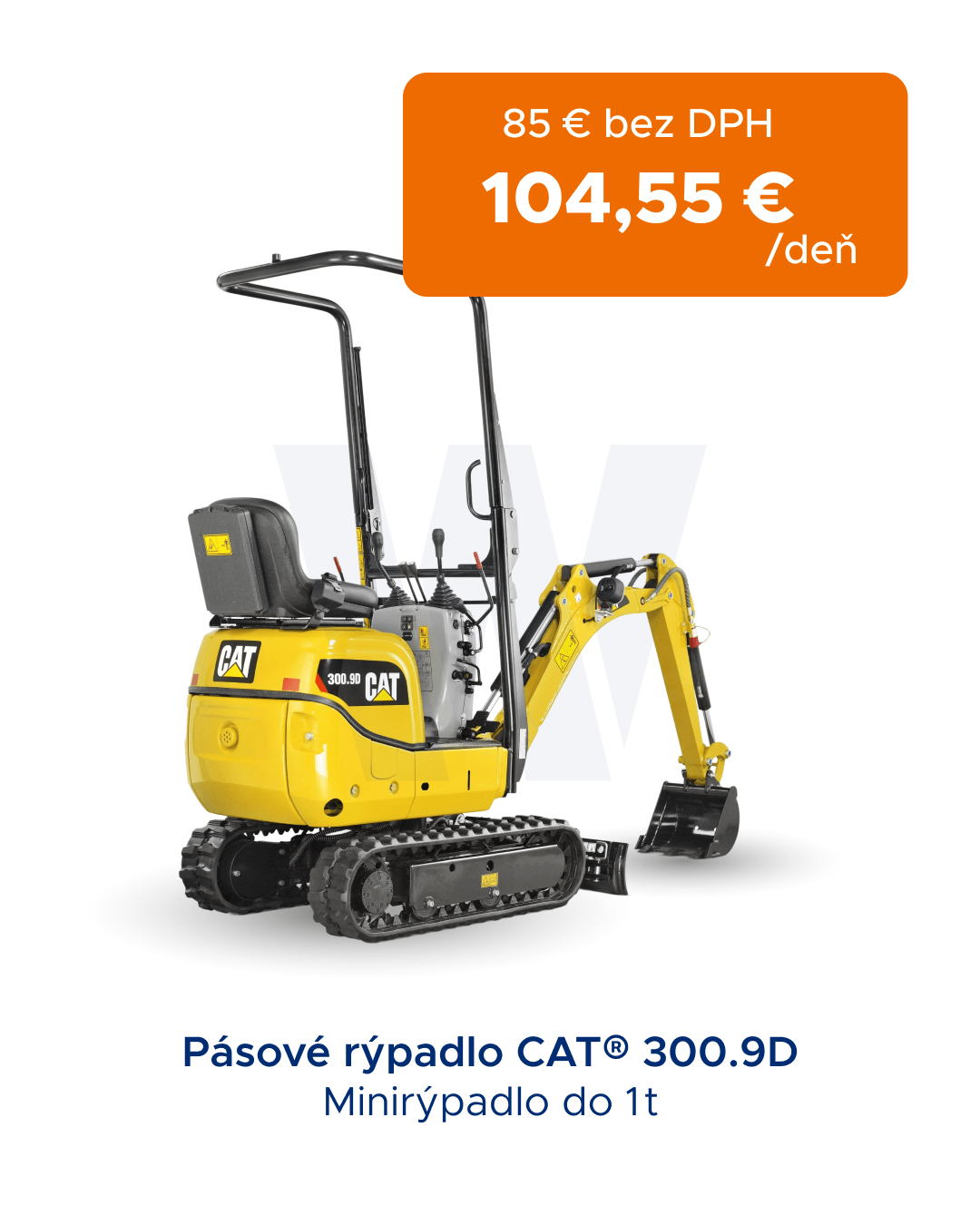 Hydraulické minirýpadlo CAT® 300.9D