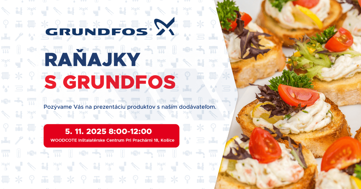 Raňajky s Grundfos