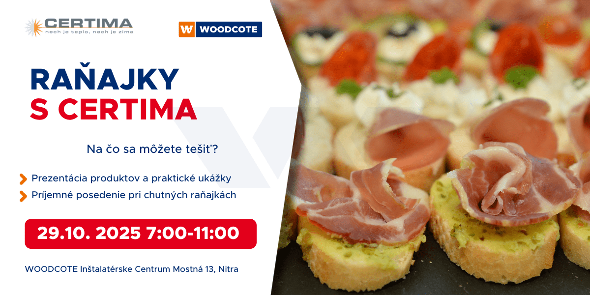 Raňajky s Certima