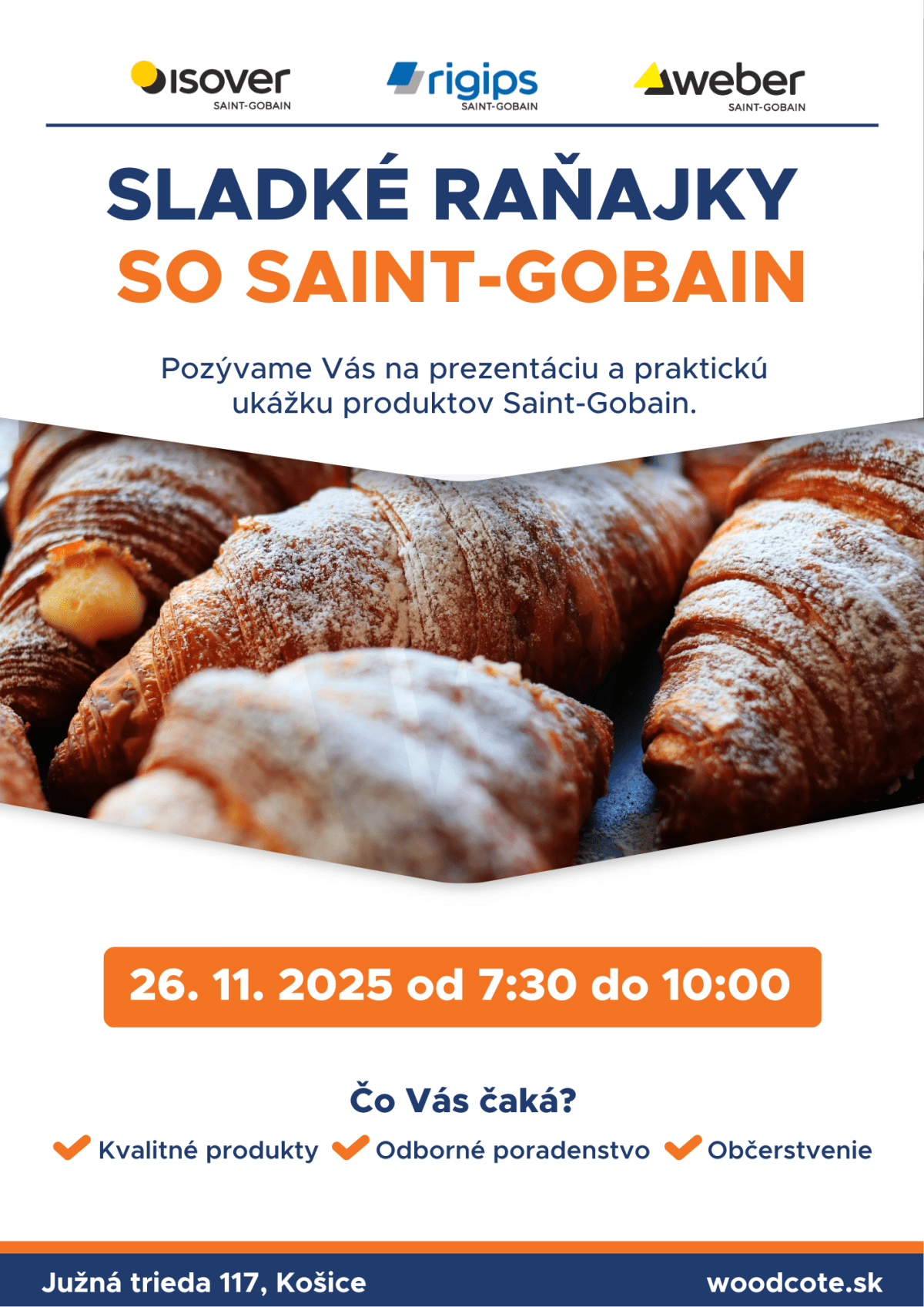 Sladké raňajky so Saint-Gobain