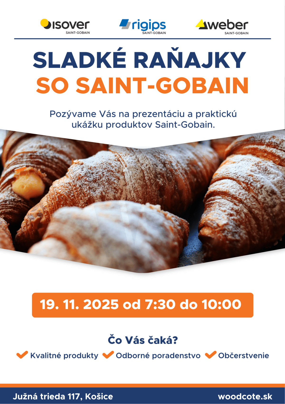 Sladké raňajky so Saint-Gobain