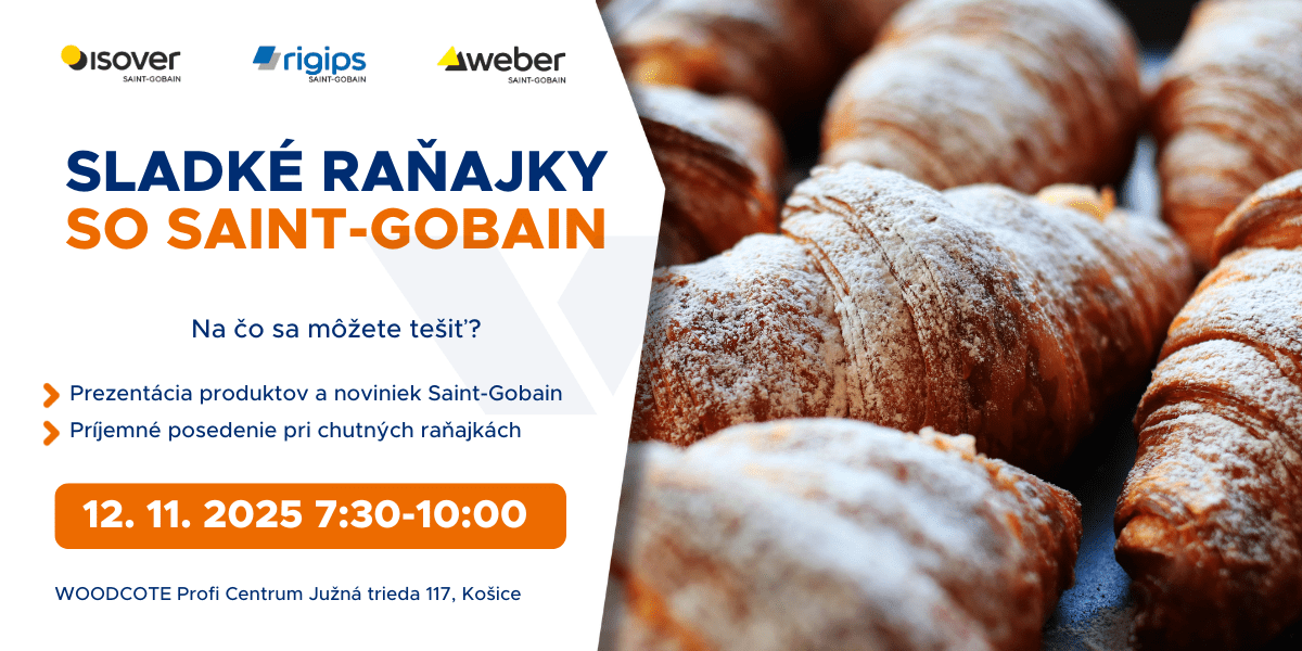 Raňajky so Saint-Gobain