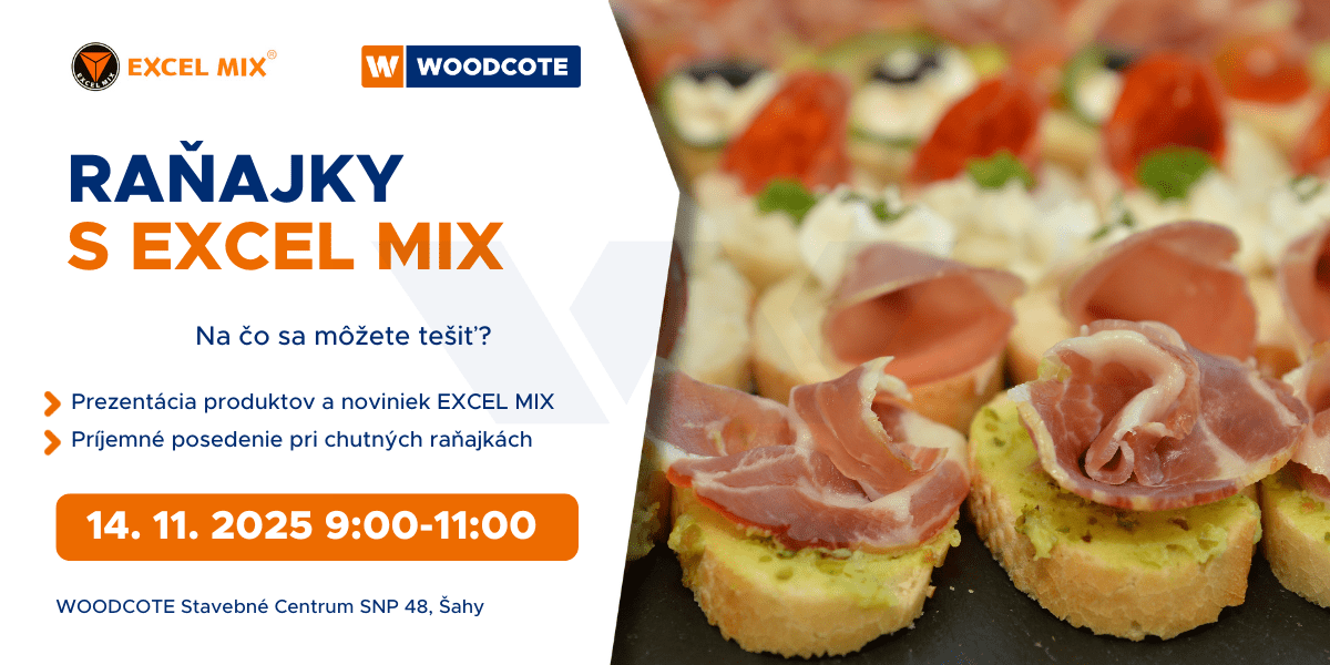 Raňajky s EXCEL MIX