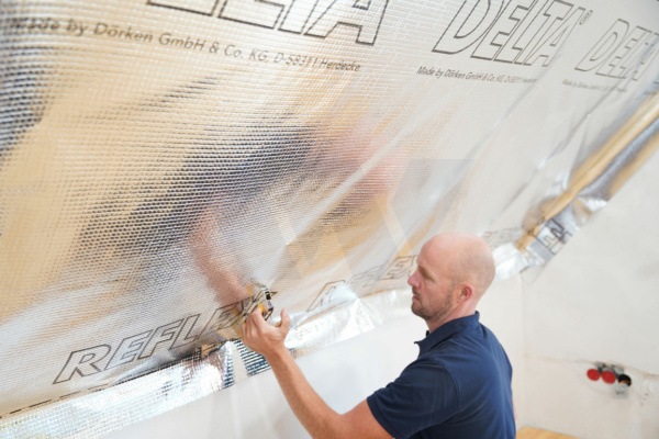 folie delta reflex odrážajúce sálavé teplo