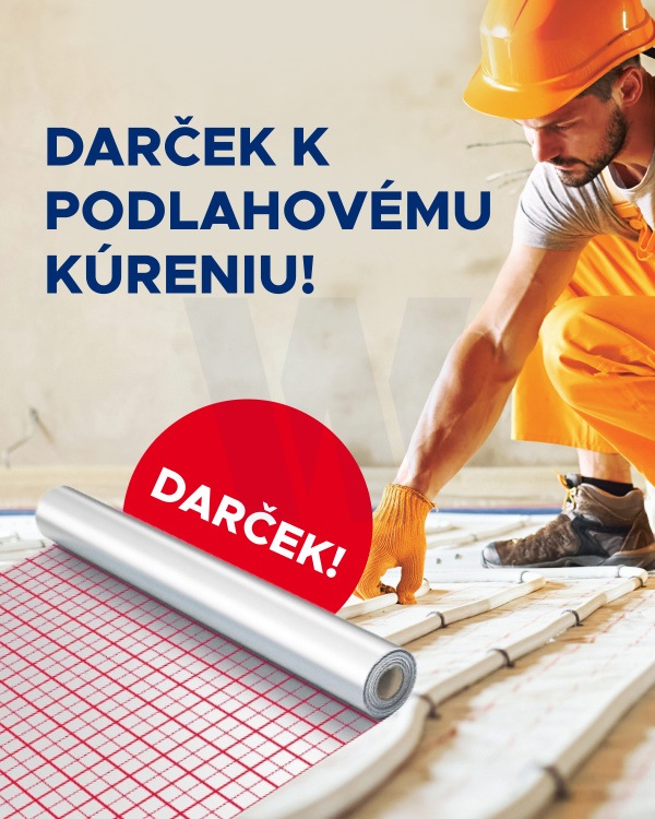 Darček k podlahovému kúreniu